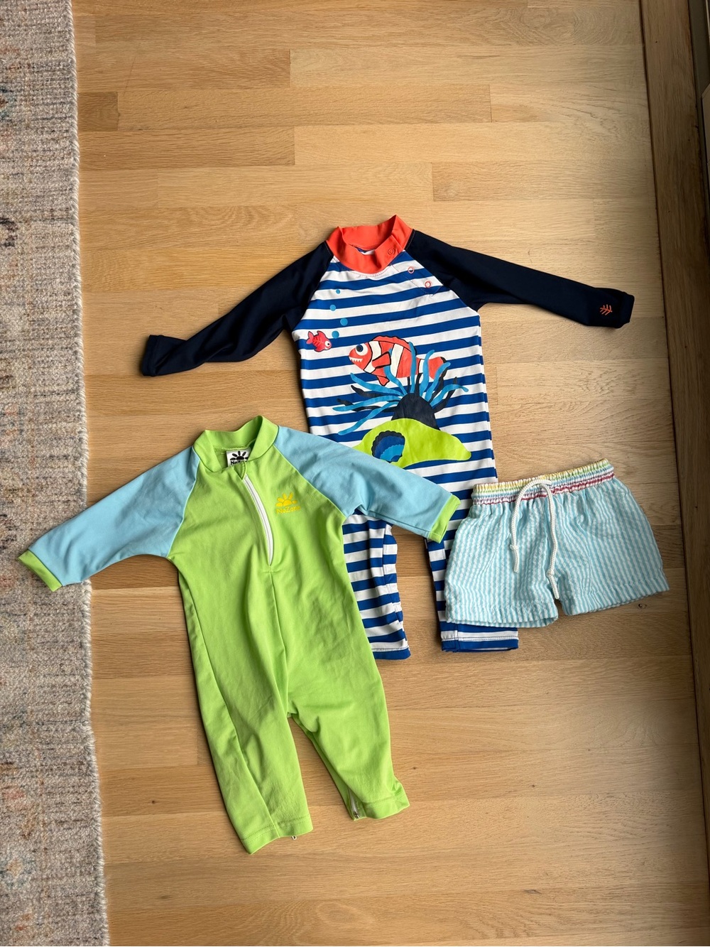 Coolibar Baby Swim One-Piece bundle